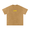 SUMMA Snow Washed Oversized Cotton T-Shirt