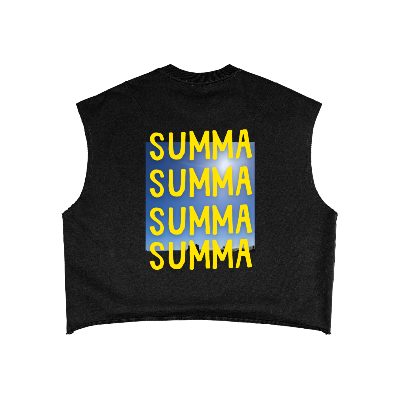 French Terry Boxy Tank Top