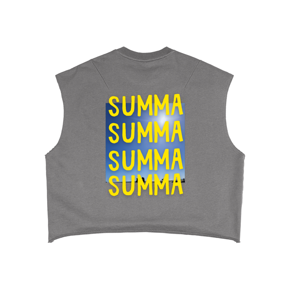 French Terry Boxy Tank Top